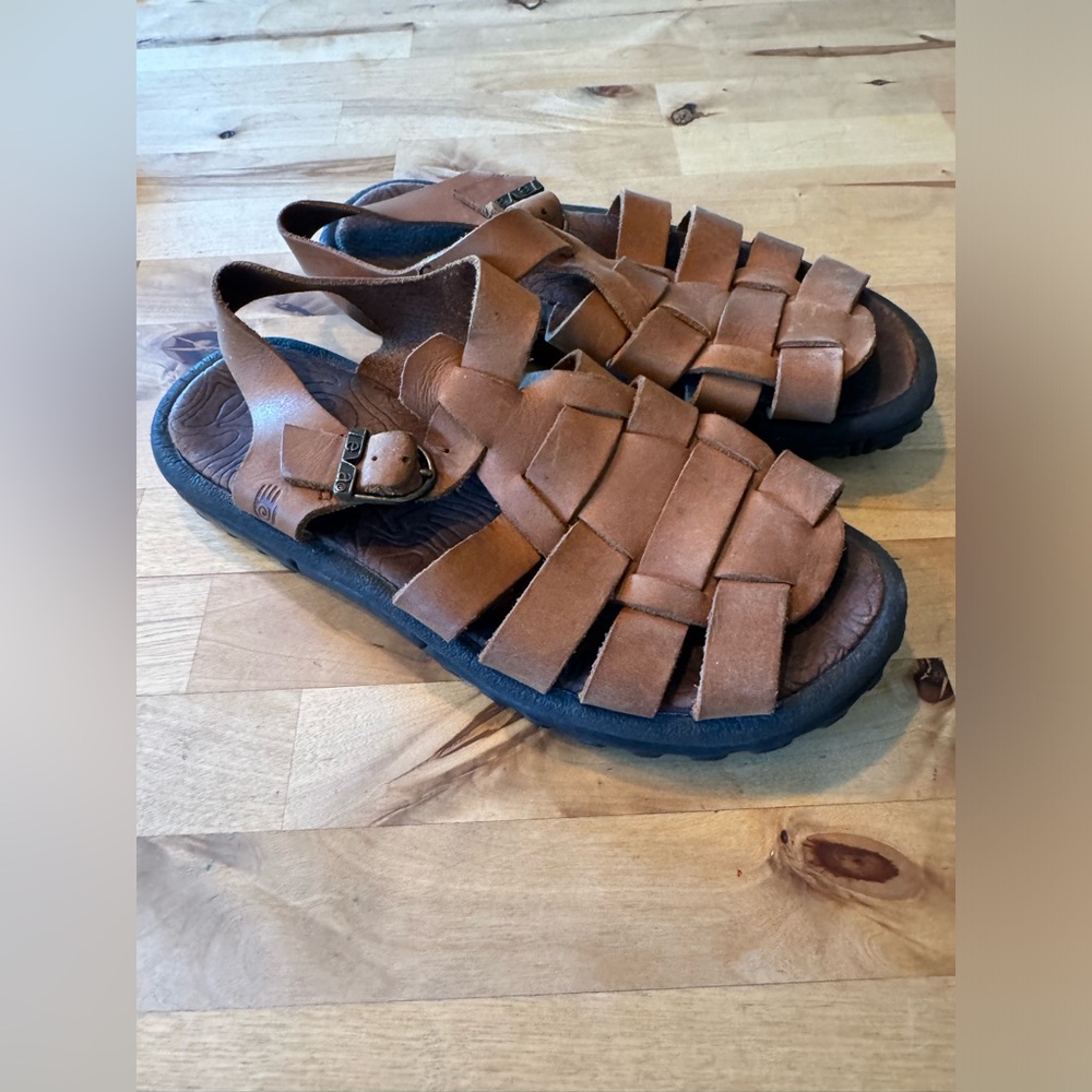 Teva Leather Fisherman Sandals